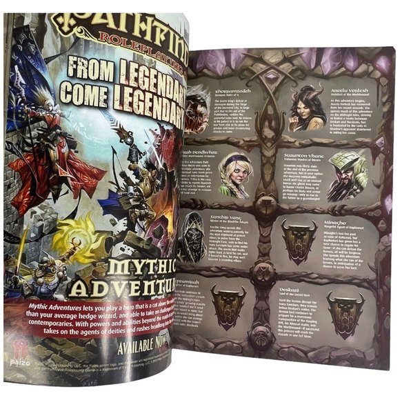 Pathfinder Adventure Path Wrath of the Righteous Demons Heresy Part 3 #75 Book - Picture 9 of 10